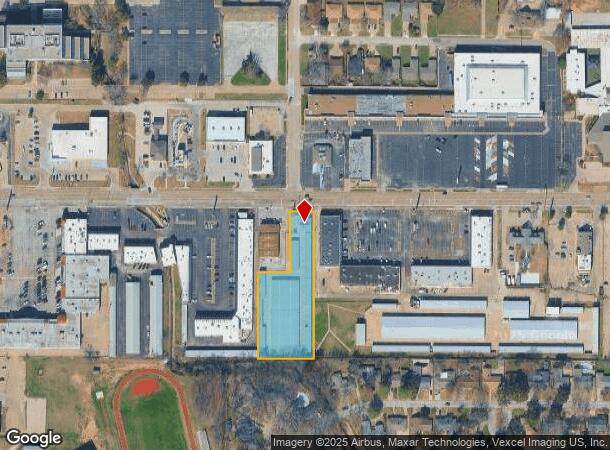  2300 W Park Row Dr, Pantego, TX Parcel Map