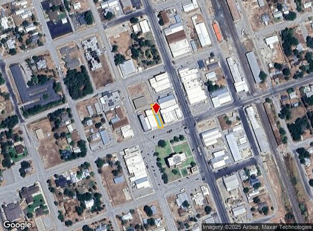  1012 4Th St, Goldthwaite, TX Parcel Map