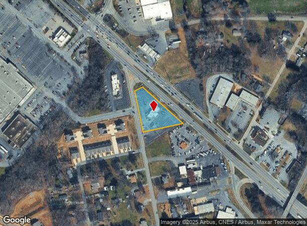  2021 W Roosevelt Blvd, Monroe, NC Parcel Map