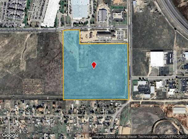 Adams St, Laramie, WY Parcel Map