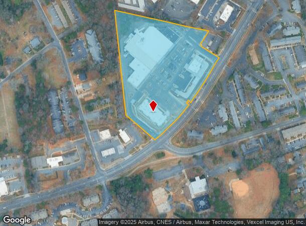  901 N Wendover Rd, Charlotte, NC Parcel Map
