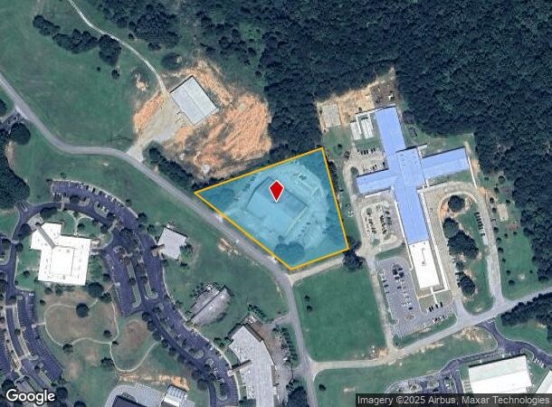  1166 Athens Tech Rd, Elberton, GA Parcel Map