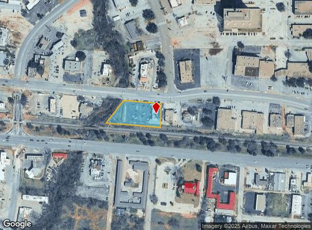 3533 N 1St St, Abilene, TX Parcel Map
