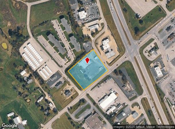  1260 Fox Creek Rd, Lawrenceburg, KY Parcel Map