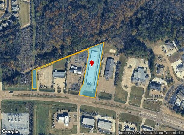  1370 W Government St, Brandon, MS Parcel Map