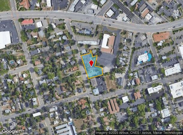  1233 Willis St, Redding, CA Parcel Map