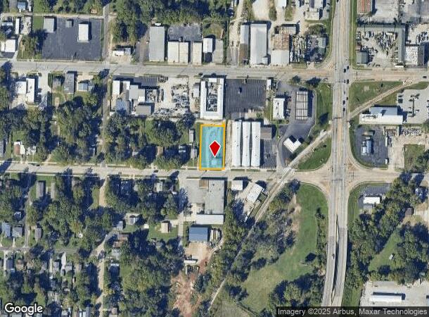  1701 W Walnut St, Springfield, MO Parcel Map