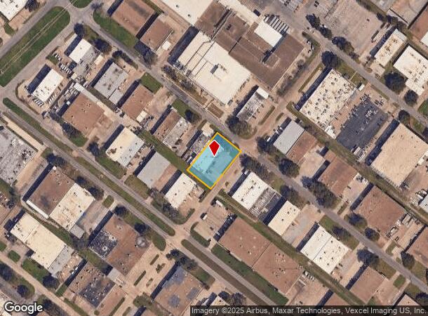  9101 Diplomacy Row, Dallas, TX Parcel Map