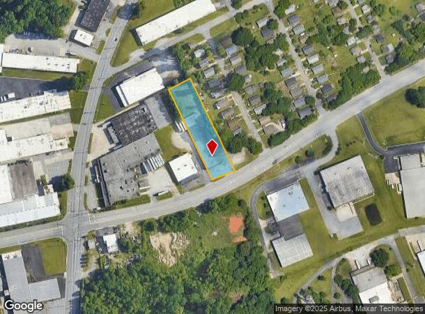  1006 W Market Center Dr, High Point, NC Parcel Map