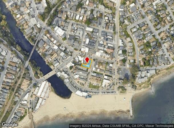  201 Capitola Ave, Capitola, CA Parcel Map