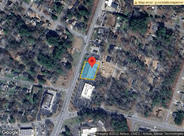  216 N Bickett Blvd, Louisburg, NC Parcel Map