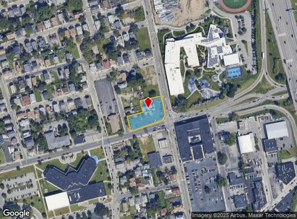  155 Thurbers Ave, Providence, RI Parcel Map