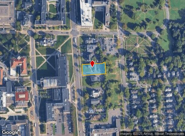  721 Comstock Ave, Syracuse, NY Parcel Map