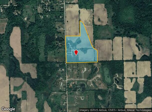 2681 Hadley Rd, Lapeer, MI Parcel Map