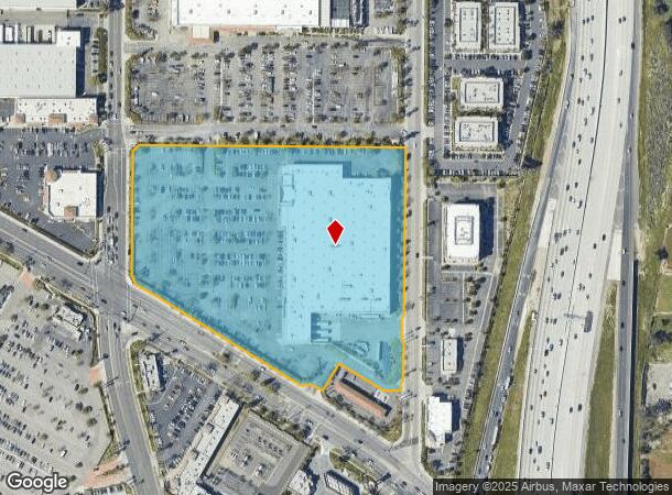  1375 E Ontario Ave, Corona, CA Parcel Map