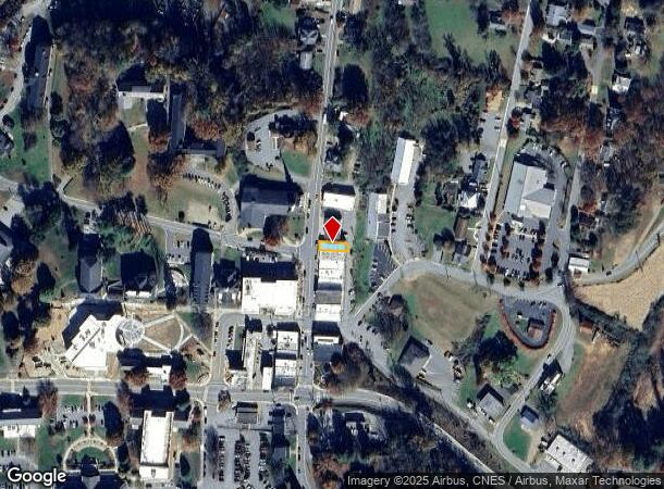 42 N Main St, Mars Hill, NC Parcel Map