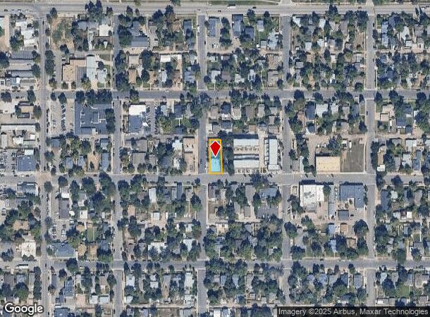 301 E Simpson St, Lafayette, CO Parcel Map