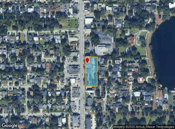 1615 Edgewater Dr, Orlando, FL Parcel Map