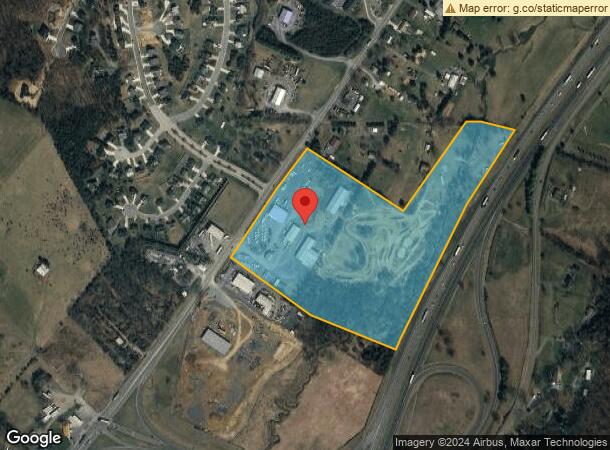  4124 N Valley Pike, Rockingham, VA Parcel Map