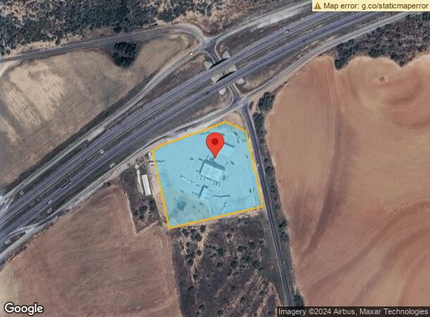  5889 W Interstate 20, Colorado City, TX Parcel Map