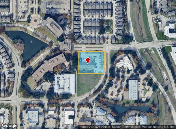 1100 Jonsson Blvd, Richardson, TX Parcel Map