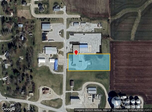 605 N Parkway St, Wayland, IA Parcel Map