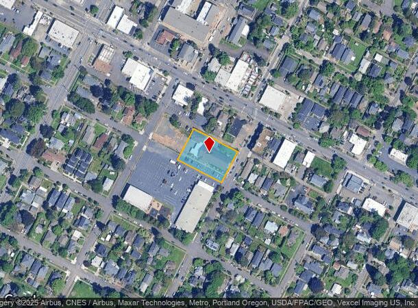  7455 N Hodge Ave, Portland, OR Parcel Map
