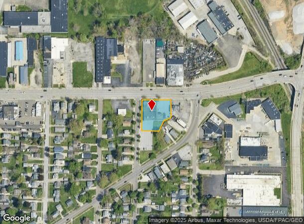  644 E Tallmadge Ave, Akron, OH Parcel Map