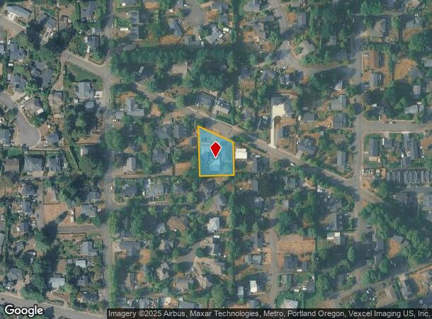  1385 Dollar St, West Linn, OR Parcel Map