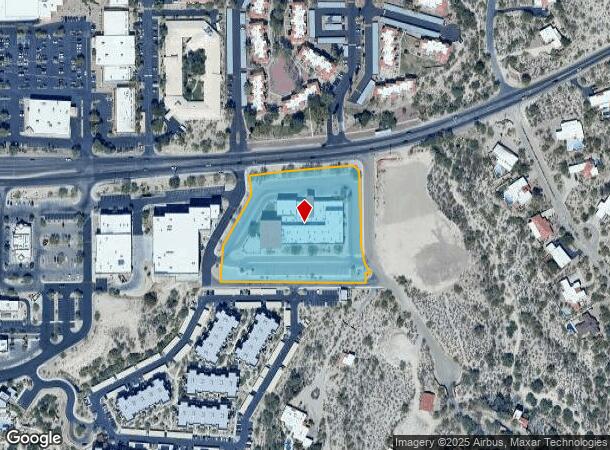  5740 E River Rd, Tucson, AZ Parcel Map