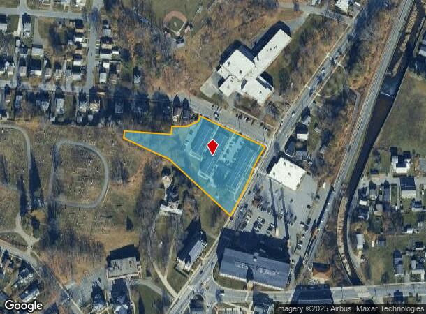  4 Columbia St, Adams, MA Parcel Map