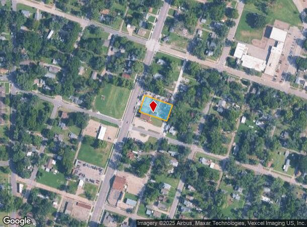  1408 N Kansas Ave, Topeka, KS Parcel Map
