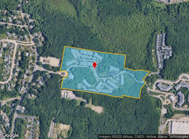  1 Matthew Ln, Braintree, MA Parcel Map