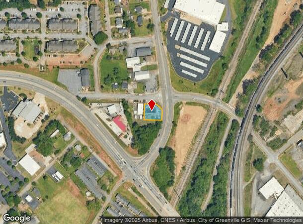  1701 Buncombe Rd, Greenville, SC Parcel Map