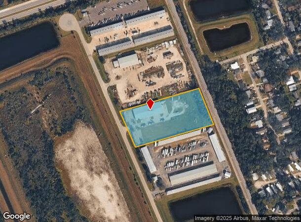  415 Timaquan Trl, Edgewater, FL Parcel Map