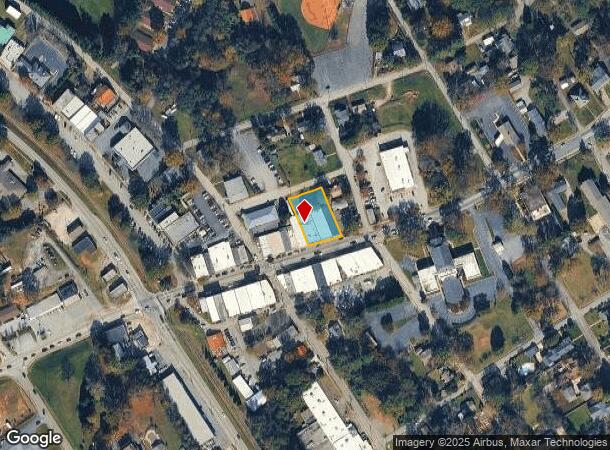 217 E Rutherford St, Landrum, SC Parcel Map
