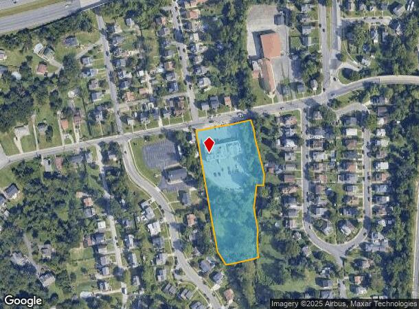 1305 Francis Ave, Halethorpe, MD Parcel Map