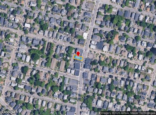  711 Moody St, Waltham, MA Parcel Map