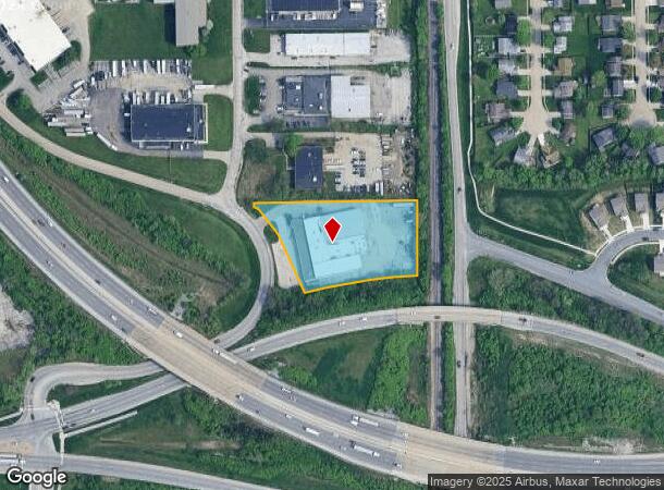  3821 Industrial Blvd, Indianapolis, IN Parcel Map