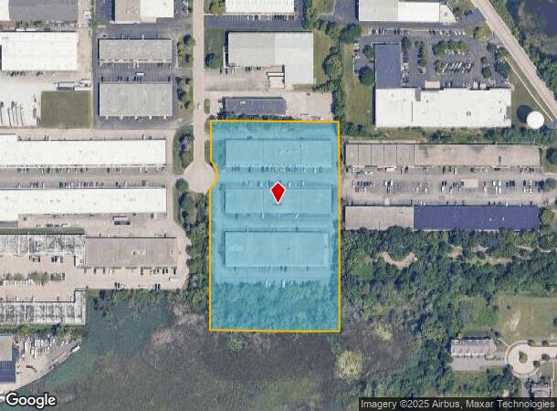  1000 Brown St, Wauconda, IL Parcel Map