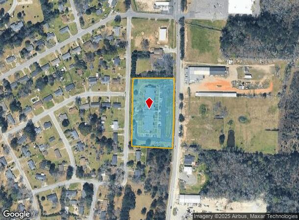 625 S Mill St, Manning, SC Parcel Map