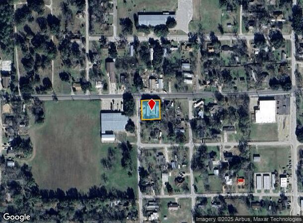 510 W Walker St, Trinity, TX Parcel Map