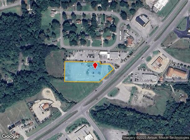 1520 N Wesleyan Blvd, Rocky Mount, NC Parcel Map