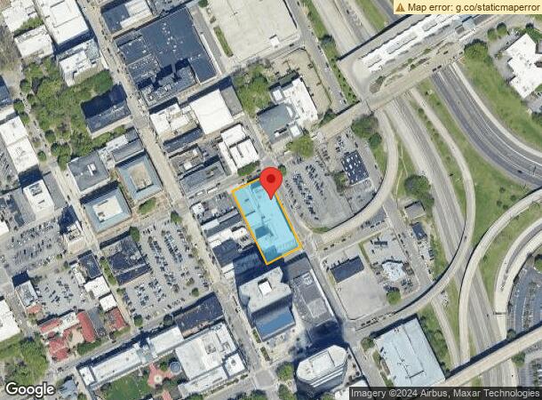  210 W Church Ave, Knoxville, TN Parcel Map