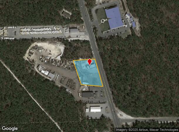  1520 Route 539, Little Egg Harbor Twp, NJ Parcel Map