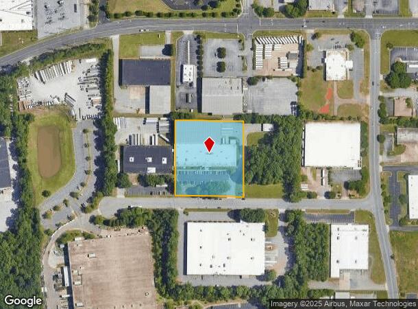 218 Feld Ave, High Point, NC Parcel Map
