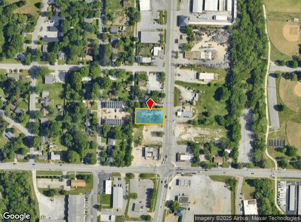  1341 S School Ave, Fayetteville, AR Parcel Map