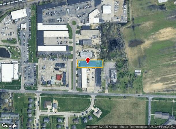 843 Warehouse Rd, Toledo, OH Parcel Map