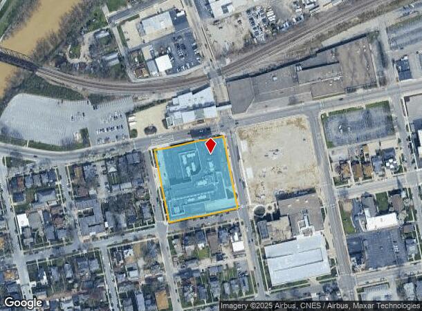  801 W Main St, Fort Wayne, IN Parcel Map