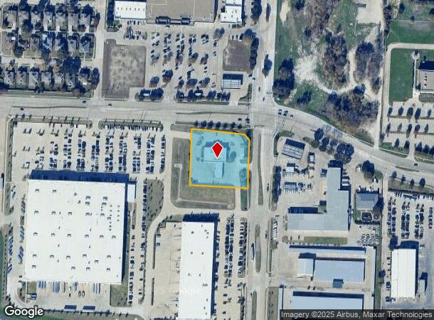  4024 14Th St, Plano, TX Parcel Map